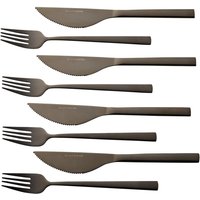 ECHTWERK ECHTWERK Besteckset schwarz Edelstahl 8 tlg.