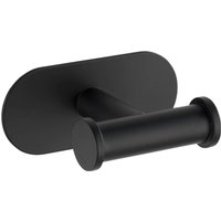Turbo-Loc Handtuchhaken schwarz Metall B/H/T: ca. 10x4,5x6,5 cm