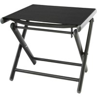 VCM VCM Gartenhocker schwarz Aluminium B/H/T: ca. 40x40x45 cm