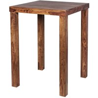 Bartisch natur Echtholz B/H/T: ca. 80x110x80 cm