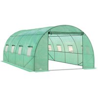 Outsunny Foliengewächshaus B/H/L: ca. 300x200x590 cm Outsunny Foliengewächshaus B/H/L: ca. 300x200x590 cm