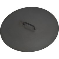 CookKing CookKing Deckel für Feuerschale 60 schwarz Stahl B/T: ca. 60,5x60,5 cm
