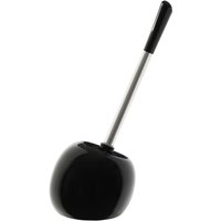 Axentia Axentia WC-Garnitur Pisa schwarz silber Keramik