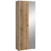 xonox.home Garderobenschrank STATION Evoke Oak Nachbildung B/H/T: ca. 70x192x37 cm