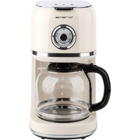 Emerio Kaffeeautomat CME-133280.4 creme Glas Edelstahl B/H/L: ca. 18,9x32,1x29,6 cm