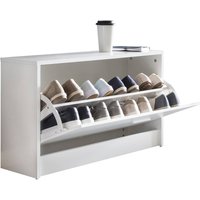 Schuhbank weiß B/H/T: ca. 80x47x24 cm