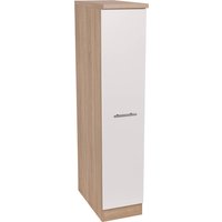 Respekta Apothekerschrank Merle weiß B/H/T: ca. 30x145x60 cm