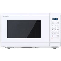 Sharp Mikrowelle mit Grill YC-MG252AE-C weiß Kunststoff B/H/T: ca. 47,2x28x34,5 cm
