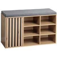 Kesper Kesper Schuhschrank natur Holz B/H/L: ca. 29,5x48x76 cm