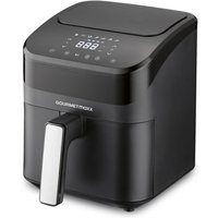 GOURMETmaxx Heißluftfritteuse schwarz Metall B/H/L: ca. 24x28,6x34,9 cm ca. 4 l