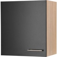 Respekta Hängeschrank Merle schwarz B/H/T: ca. 50x56x35 cm