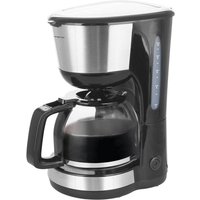 Emerio Kaffeeautomat CME-122933.7 silber schwarz Kunststoff B/H/T: ca. 18x31x25 cm