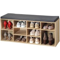 Kesper Schuhregal natur Spanplatte B/H/T: ca. 103,5x48x29,5 cm