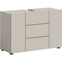 xonox.home Waschbeckenunterschrank VIRA Cashmere schwarz B/H/T: ca. 82x56x34 cm