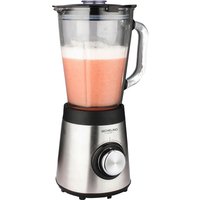 Michelino MICHELINO Stabmixer 74251 stahlfarbig schwarz klar Edelstahl Kunststoff Glas B/H/T: ca. 21x37x17 cm