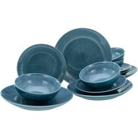 CreaTable CreaTable Tafelservice Reactive BLUE petrol Keramik