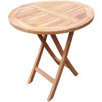 deVries deVries Gartentisch Woodie natur Teakholz H/D: ca. 75x70 cm