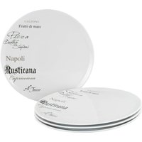 CreaTable CreaTable Teller-Set Europa Gustoso weiß Porzellan