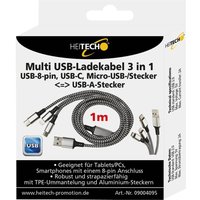 HeiTech Ladekabel 09004095 schwarz