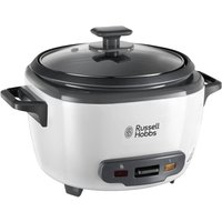 Russell Hobbs Russell Hobbs Reiskocher 27040-56 weiß Metall Glas Kunststoff B/H/T: ca. 32x23x25 cm
