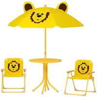 AIYAPLAY AIYAPLAY Garten-Kindersitzgruppe gelb Polyester B/H/L: ca. 49,5x50x49,5 cm
