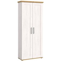 xonox.home Garderobenschrank Verona Sibiu Lärche Nachbildung Eiche Artisan Nachbildung B/H/T: ca. 80x196x39 cm
