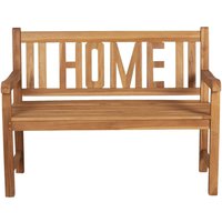 deVries deVries Gartenbank Woodie natur Teakholz B/H/L: ca. 60x89x120 cm