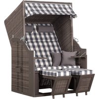 deVries deVries Strandkorb Pure Standard natur Pinie B/H/T: ca. 120x160x80 cm