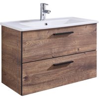 Pelipal Waschbeckenunterschrank Quickset 374 Eiche Ribeck Nachbildung B/H/T: ca. 75x53x45 cm