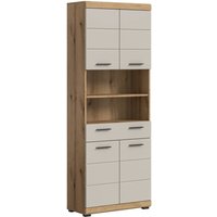 xonox.home Badhochschrank Scout Evoke Oak Nachbildung Kaschmirgrau Nachbildung B/H/T: ca. 74x191x31 cm