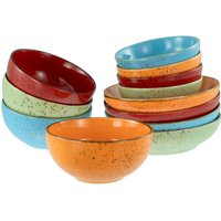 CreaTable CreaTable Schüsselset Nature Collection mehrfarbig Steinzeug