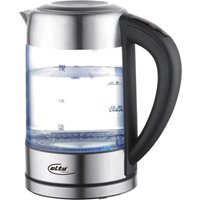 Elta Elta Glas-Wasserkocher GWK-2200.4T schwarz Edelstahl Glas Edelstahl B/H/T: ca. 25x23x15 cm ca. 1,7 l