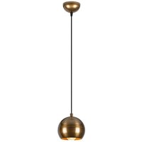 Opviq Pendelleuchte Berceste gold Eisen B/H/T/L: ca. 30x111x30x15 cm E27 1 Brennstellen