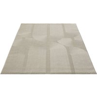 Webteppich Sign beige B/L: ca. 160x230 cm