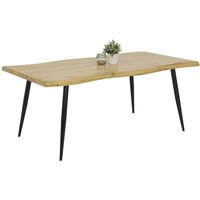 Esstisch GABI I T Eiche Wildeiche Nachbildung B/H/T: ca. 180x76x100 cm