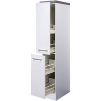 Flex-Well Apothekerschrank Vita weiß matt B/H/T: ca. 30x162x60 cm