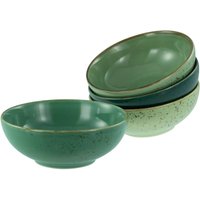 CreaTable CreaTable Schüssel-Set Nature Collection Green Life grün Steinzeug