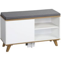 Kesper Kesper Schuhschrank natur Holz B/H/L: ca. 30x48x77 cm