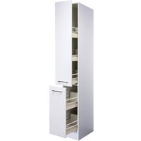 Flex-Well Apothekerschrank Vita weiß matt B/H/T: ca. 30x200x57 cm