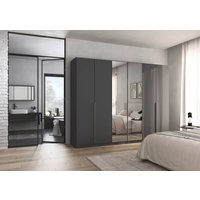 POCO Onlineshop DE Kleiderschrank Alabama grau B/H/T: ca. 271x210x54 cm