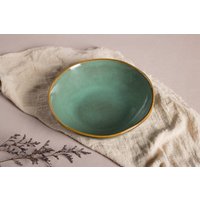 POCO Onlineshop DE Teller grün Steinzeug D: ca. 18,5 cm
