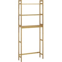 kleankin Badregal natur Bambus B/H/L: ca. 20x68x165 cm