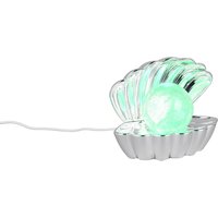 Reality LED-Tischleuchte Shelly Chrom Kunststoff B/H/L: ca. 17,5x14,5x12,5 cm
