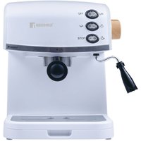 BERGNER Espressomaschine weiß Aluminium B/H/L: ca. 29,5x31x33,5 cm