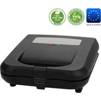 Emerio Sandwichtoaster ST-130038 schwarz B/H/L: ca. 22,8x8,6x22 cm
