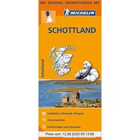 Michelin Schottland: Straßen- und Tourismuskarte 1:400.000 (MICHELIN Regionalkarten)