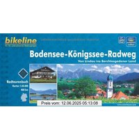 Bikeline: Bodensee-Königssee-Radweg. Von Lindau ins Berchtesgadener Land, wetterfest/reißfest