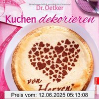 Kuchen dekorieren - Broschüre mit 5 Dekoschablonen