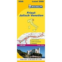 Michelin Friaul-Julisch Venetien (Michelin Localkarte)