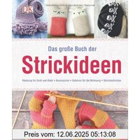 Das große Buch der Strickideen: Kleidung für Groß und Klein, Accessoires, Schönes für die Wohnung, Stricktechniken